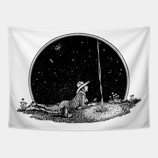 COSMIC COWBOY Tapestry