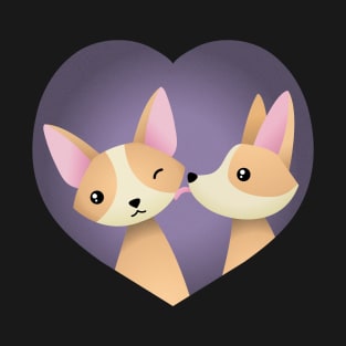 Corgi love T-Shirt