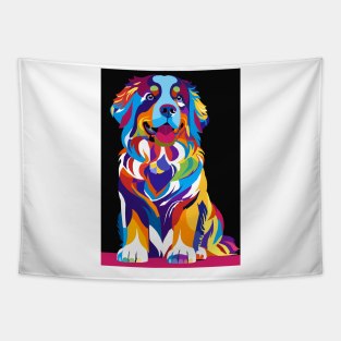 Animals Dog pop art Tapestry