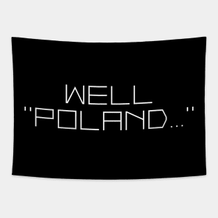 "Poland" Tapestry