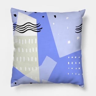 Minimalist Blue Sky Pillow