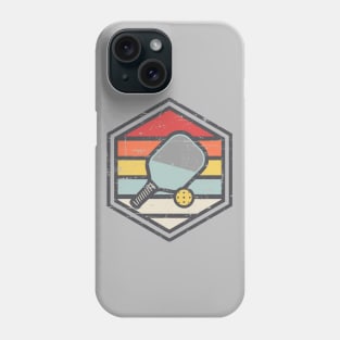 Retro Pickleball Light Phone Case