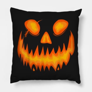 Halloween Scary Evil Pumpkin Funny Pumpkin Head Pillow