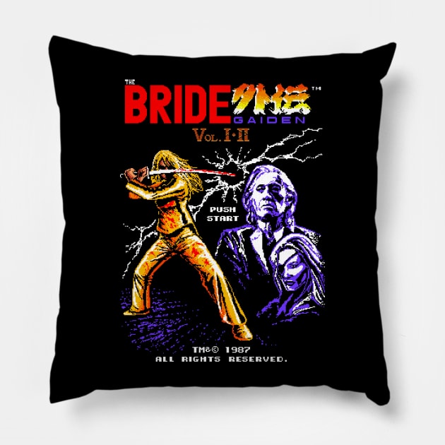 The Bride Gaiden Pillow by FilippoMorini