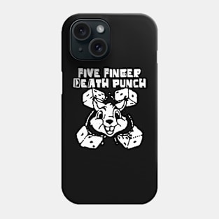 five fingers and the rabbit Phone Case