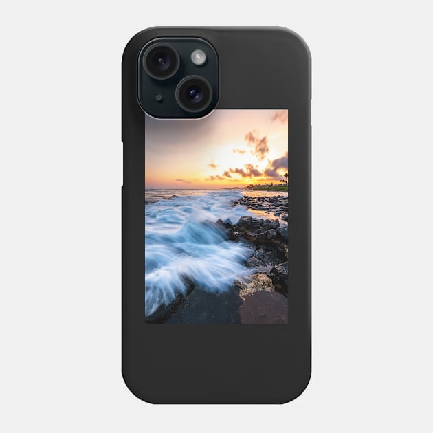 Sunset on Kauai Phone Case by JeffreySchwartz