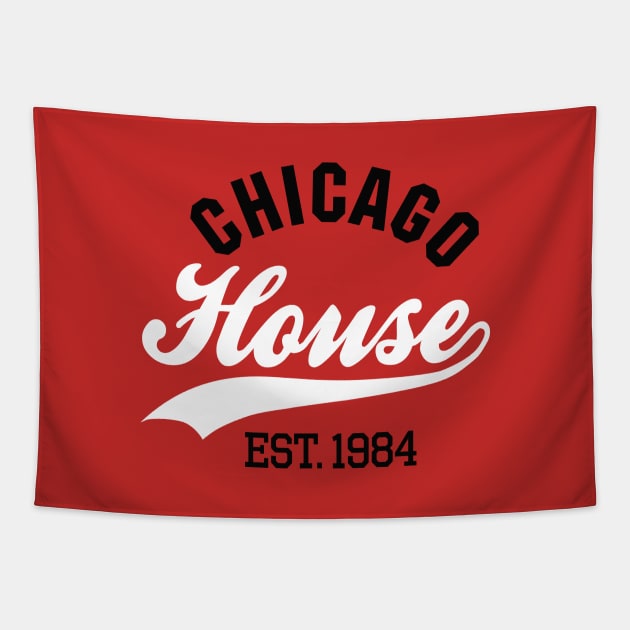 Chicago house est. 1984 Tapestry by LaundryFactory