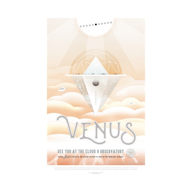 Venus NASA Artwork by GEEKNESS