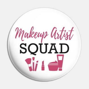 Makeup Artist Squad Pin