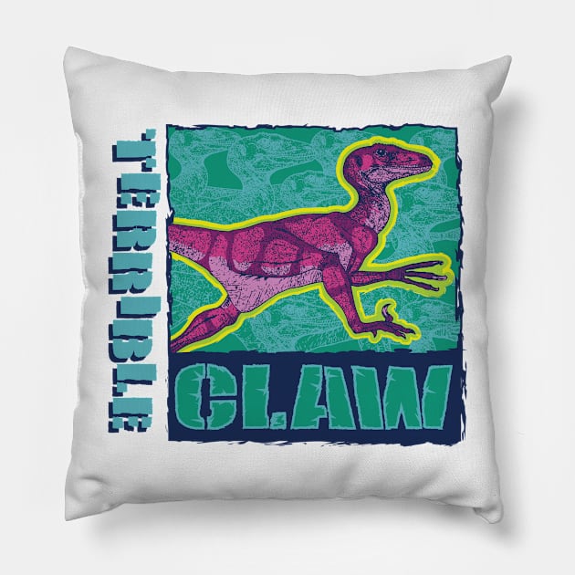 Terrible Claw Pillow by March90