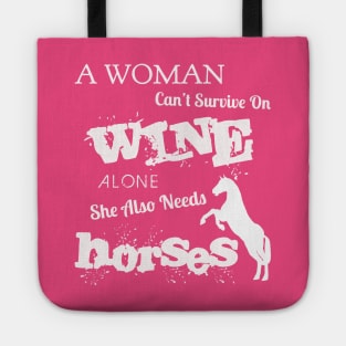 WINE AND HORSES Tote