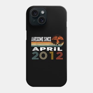 Awesome Since April 2012 Phone Case