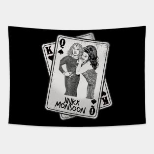 Retro Jinkx Monsoon Card Style Tapestry