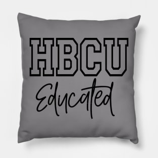HBCU Educated Design Pillow