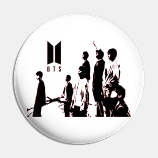 BTS Bangtan Boys Pin