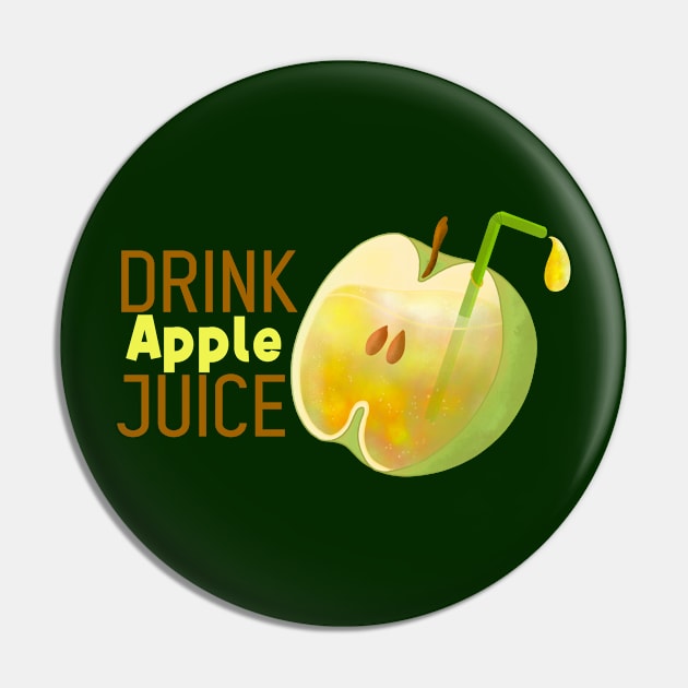 Apple Juice Pin by Kimprut