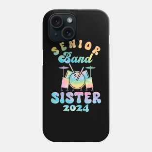 senior Band Sister 2024 funny Phone Case