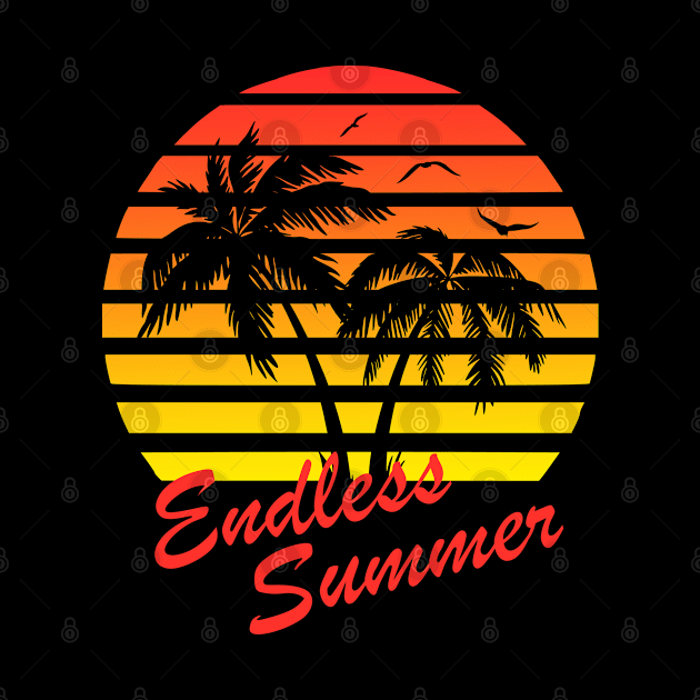 Endless Summer Tropical Sunset by Nerd_art