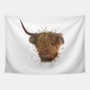 Highland Cow Tapestry