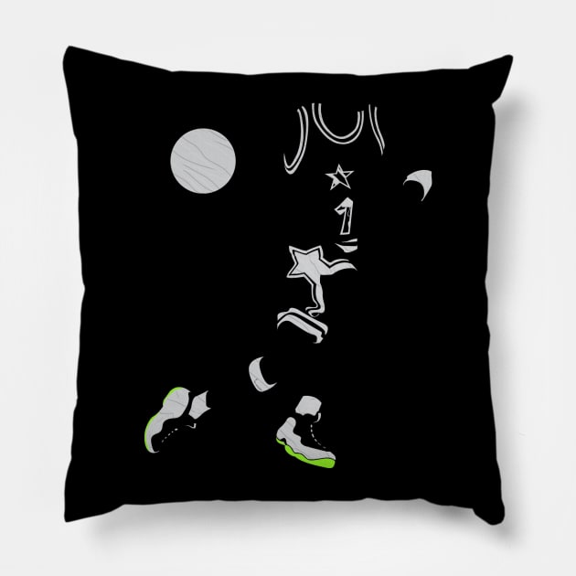 Favorite Laces Penny Foams Pillow by DnaEliteDesigns