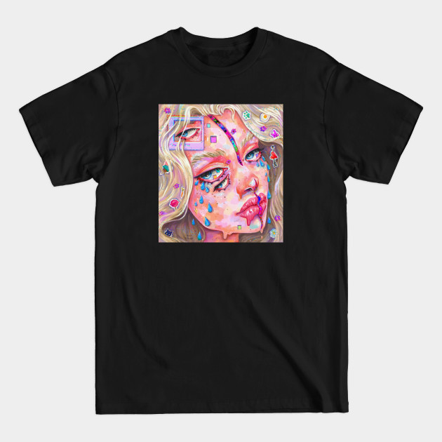Glitch - Portrait - T-Shirt Glitch - Portrait - T-Shirt