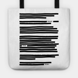 Redacted - Worst Year Ever Tote