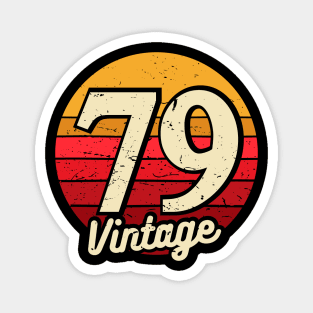 Vintage Legend Since 1979 2 Magnet