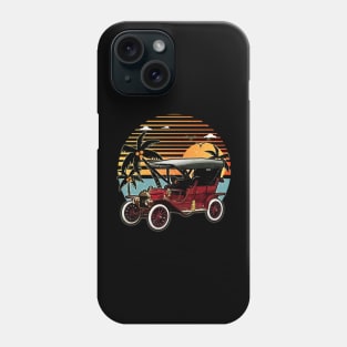 Ford Model T 1908 car sunset Phone Case