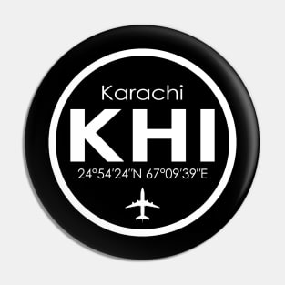 KHI, Karachi Jinnah International Airport Pin