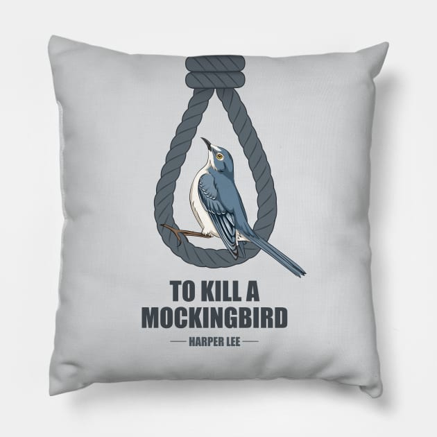 To Kill A Mockingbird - Alternative Movie Poster Pillow by MoviePosterBoy