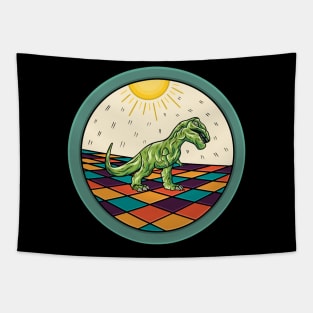 dinosaurus in the sun Tapestry