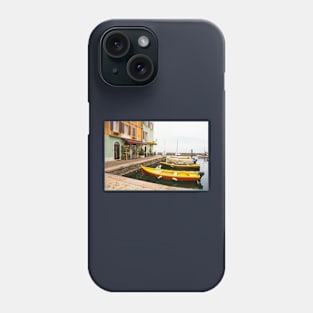 Castelletto Waterfront on Lake Garda in Italy Phone Case