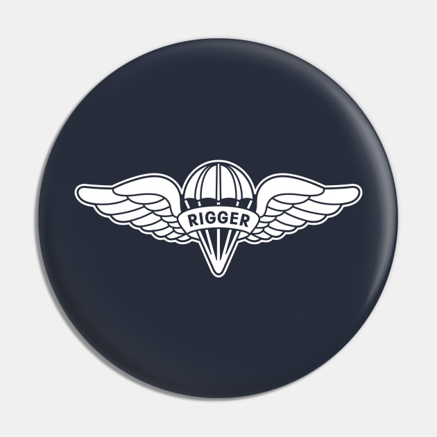 Mod.1 Parachute Rigger airborne Pin by parashop