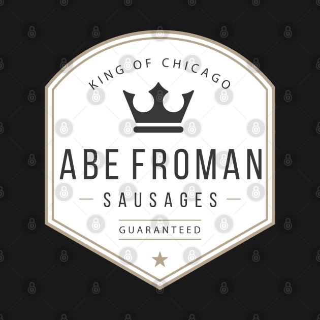 Abe Froman Sausages - modern vintage logo by BodinStreet