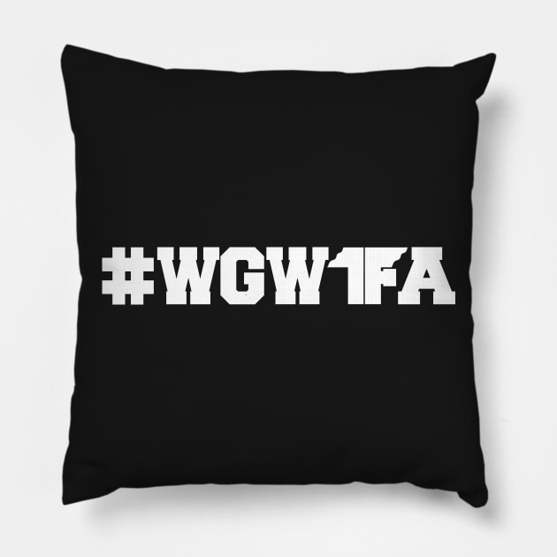 WGWTFA Orange Shirt Pillow by thedeuce