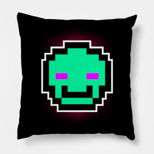 Green Invader Pillow