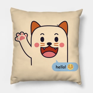 Cat Sayings Pillow