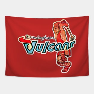 Birmingham Vulcans Football Tapestry