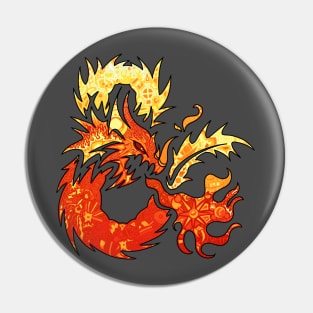 Fire Dragon Pin