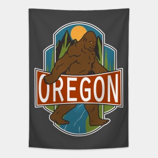 Big Foot Oregon Tapestry