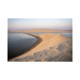 Doha sandhills and water. T-Shirt