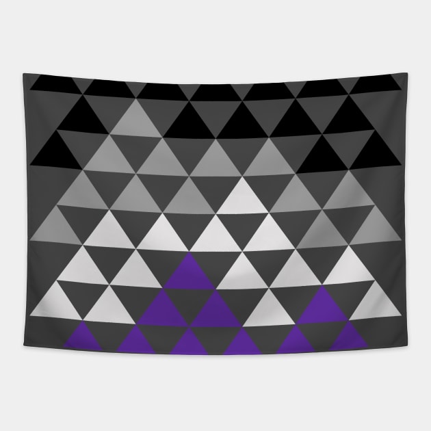 Ace Flag Triangles Tapestry by UnderwaterSky