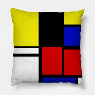 Mondrianism Pillow