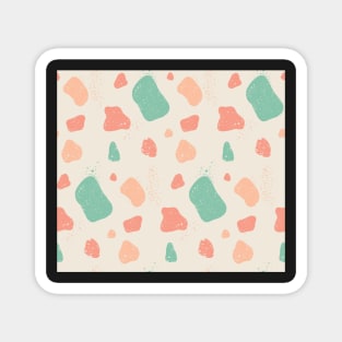 Hand Painted Colorful Terrazzo | Urban Finery Magnet