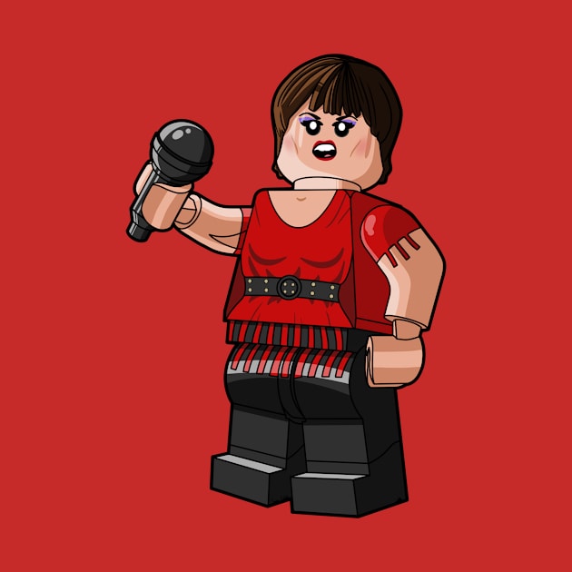 LEGO Pat Benatar by schultzstudio