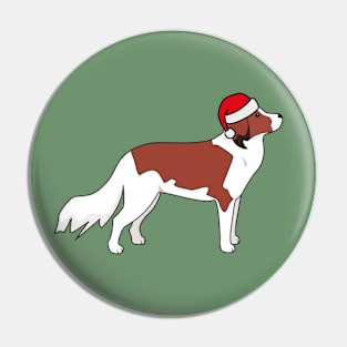 Christmas Kooiker Dog Pin