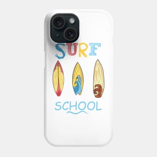 Stylish Surf school Phone Case