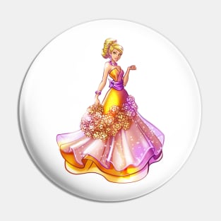 Stella Flower Princess Pin