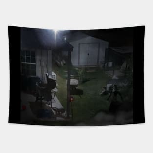 man in the shadows Tapestry