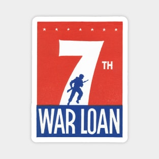 WWII 7th War Loan Magnet